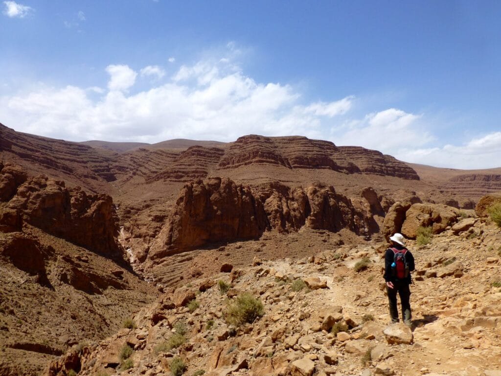 Todra gorge route from marrakech